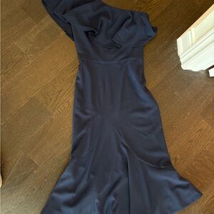 Dress the Population Navy Dress